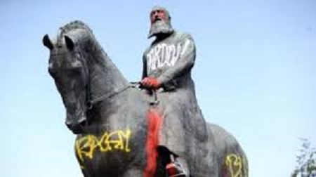 تماثيل ليوبولد الثاني تثير الاحتجاجات في شوارع بلجيكا