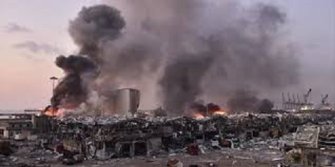 ارتفاع عدد ضحايا انفجار بيروت إلى 100 قتيل