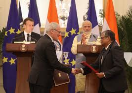 وزير الخارجية الأمريكي يوقع إتفاقية مع رئيس وزراء الهند أعرف التفاصيل