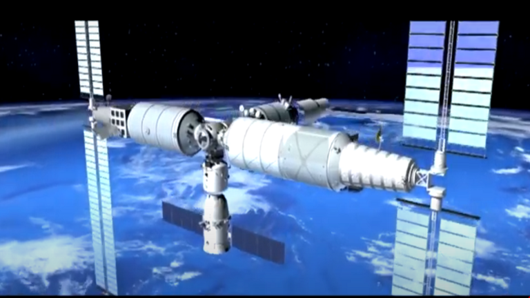 إطلاق تيانخه الوحدة الأساسية لمحطة الصين الفضائية