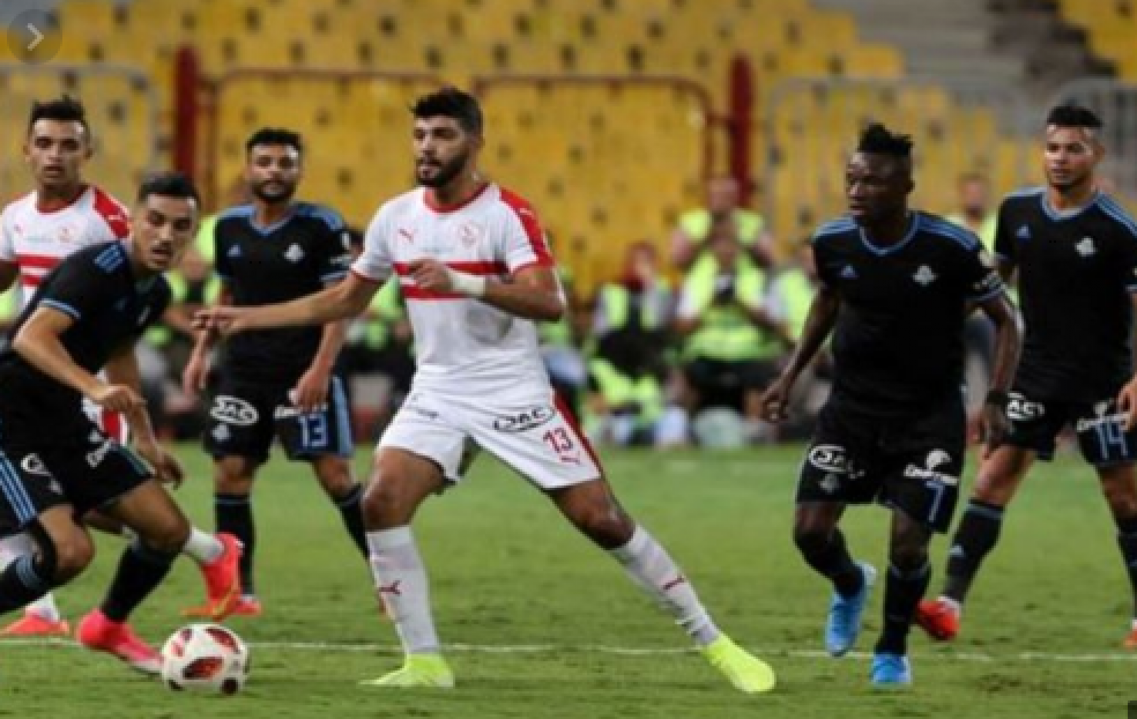 موعد مباراة اليوم الزمالك وبيراميدز والقنوات الناقلة