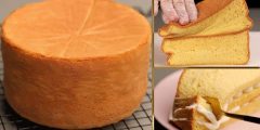 طريقة تحضير الكيكة الاسفنجية المرتفعة و الهشة والطرية بمكونات مضبوطة 100%