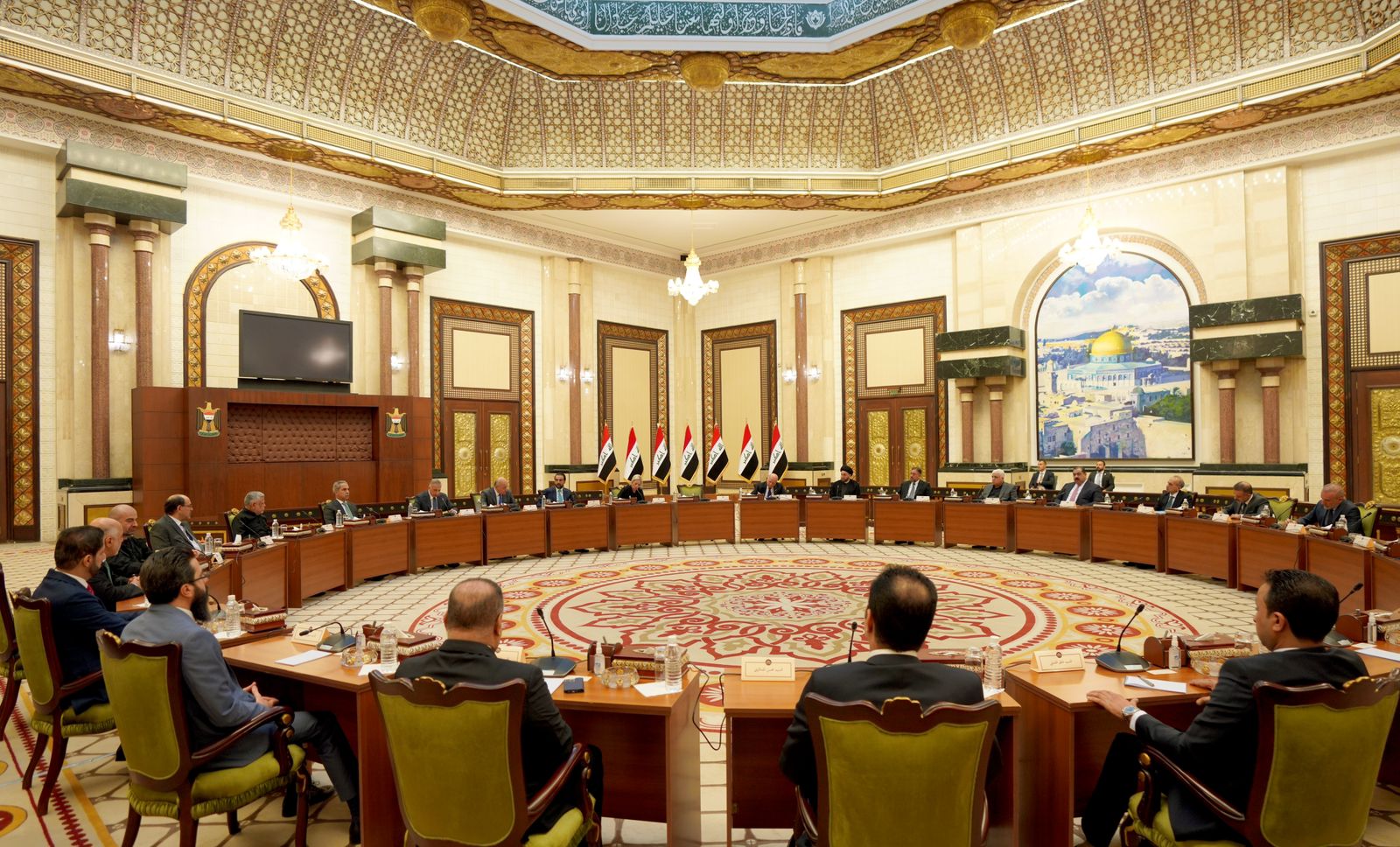 العراق تعلن عن بدء اجتماع تكتل القوى السياسية مع غياب الصدر