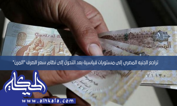 تراجع الجنيه المصري إلى مستويات قياسية بعد التحول إلى نظام سعر الصرف “المرن”