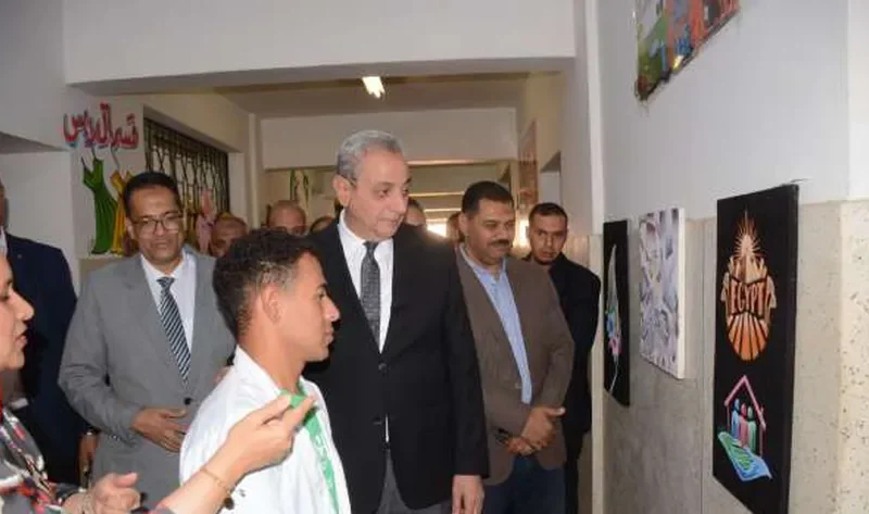 محافظ الغربية يتفقد أنشطة مبادرة «بداية» في مدرسة الأمل للصم والبكم بطنطا – المحافظات
