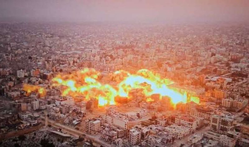 إعلام فلسطيني: الاحتلال الإسرائيلي ينسف مباني سكنية في منطقة التوام بغزة – أخبار العالم