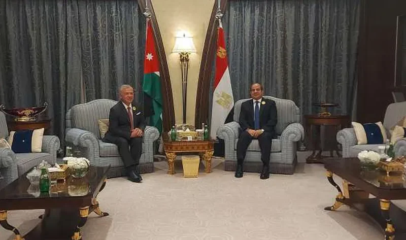 الرئيس السيسي والعاهل الأردني يؤكدان رفض التهجير القسري وتصفية القضية الفلسطينية – أخبار مصر