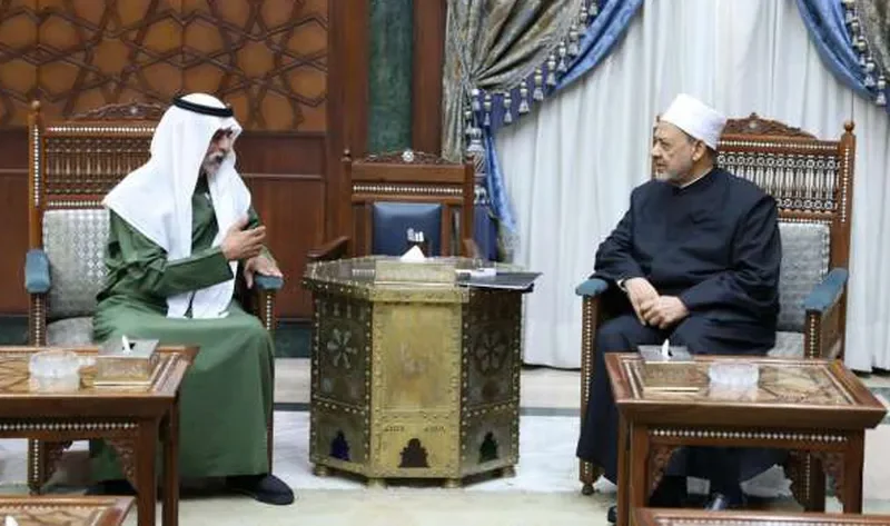 شيخ الأزهر يستقبل نهيان بن مبارك وزير التسامح الإماراتي – أخبار مصر