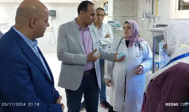 وكيل «صحة الشرقية» يوجه بصرف مكافأة لتمريض العناية المركزة بمستشفى منيا القمح – المحافظات