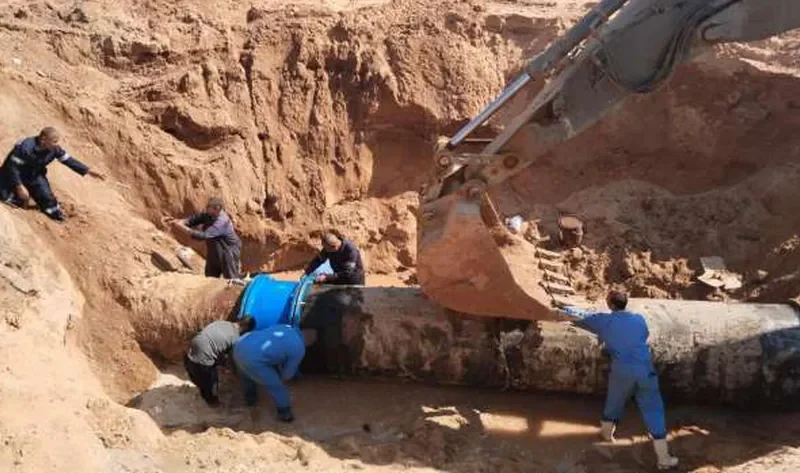 إصلاح خط «الكريمات» وإعادة ضخ المياه للغردقة ورأس غارب – المحافظات