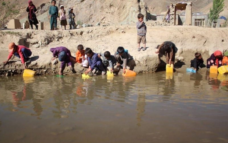 أزمة المياه، تهدد حياة الملايين من الناس في أفغانستان