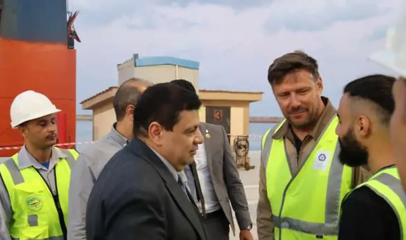 وصول مصيدة قلب المفاعل للوحدة النووية الرابعة على رصيف محطة الضبعة – أخبار مصر