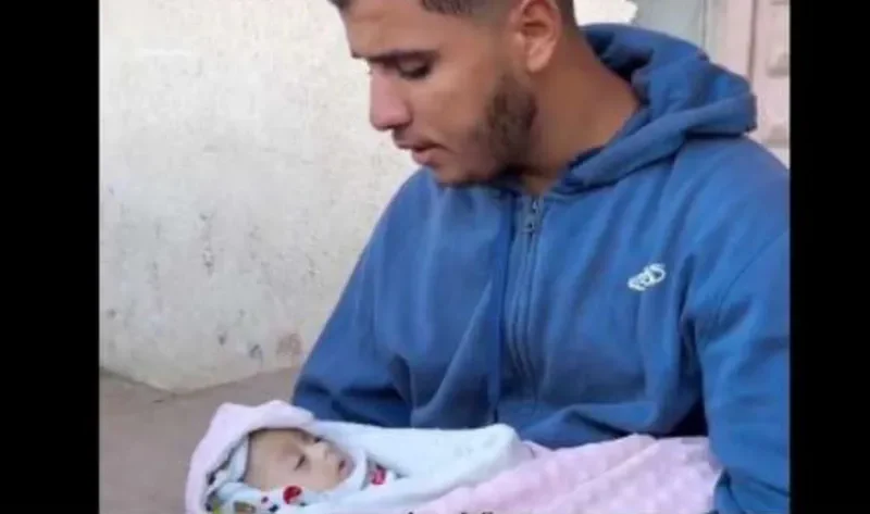 «ماتت من رعب الانفجارات».. أب يودع جثمان ابنته عقب استشهادها في غزة – منوعات
