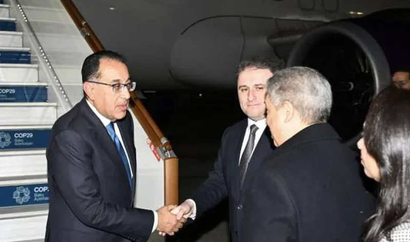 عاجل.. رئيس الوزراء يصل إلى أذربيجان لحضور قمة المناخ «COP 29» – أخبار مصر