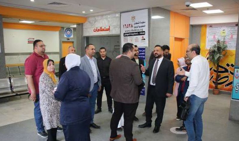 افتتاح العيادة المسائية للتأمين الصحي داخل مقر مستشفى بني سويف التخصصي – المحافظات
