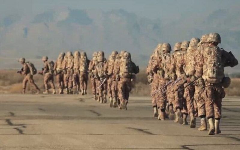 تحطم “طائرة خفيفة” أثناء مناورات القوات البرية للحرس الثوري جنوب شرق إيران