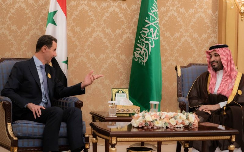 الرئاسة السورية: أسد وبن سلمان يبحثان العلاقات الثنائية وسبل تعزيزها