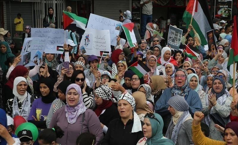 مظاهرات بمدن مغربية تدعو إلى وقف الإبادة الإسرائيلية بغزة