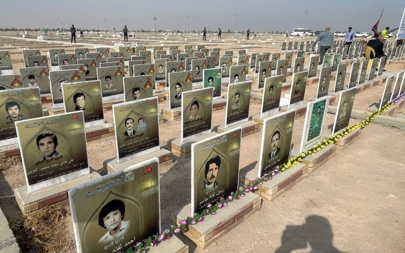 العراق.. تشييد أكثر من 500 قبر رمزي لضحايا النظام البائد في النجف
