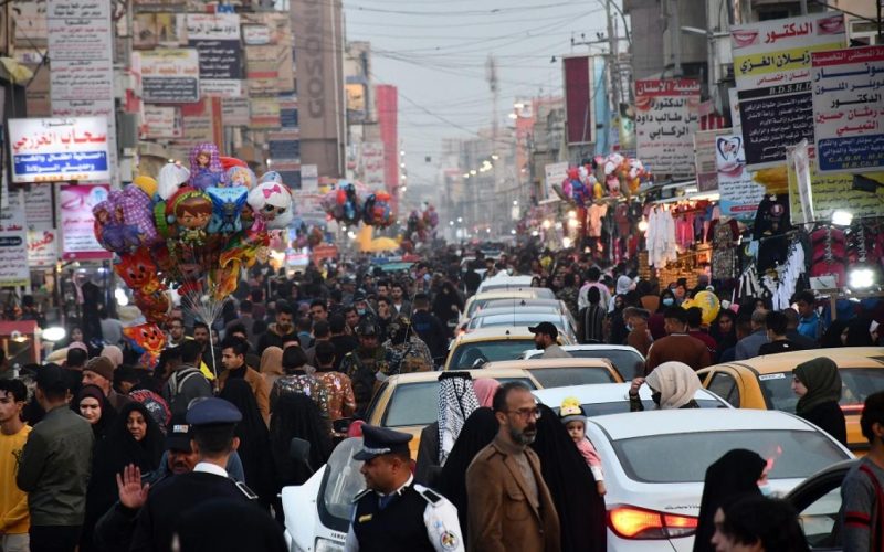 عدد سکان العراق يصل إلی 45 مليون نسمة