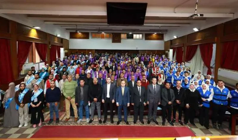 كفر الشيخ تحتفل باليوم العالمي للتطوع بمشاركة 300 متطوع من شباب المحافظة – المحافظات